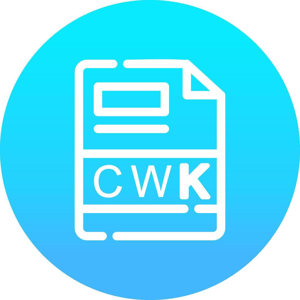 CWK Creative Icon Design vector