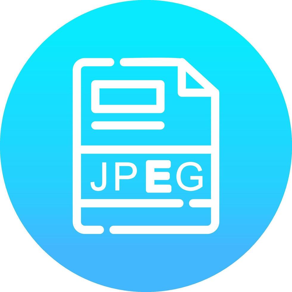 JPEG Creative Icon Design vector