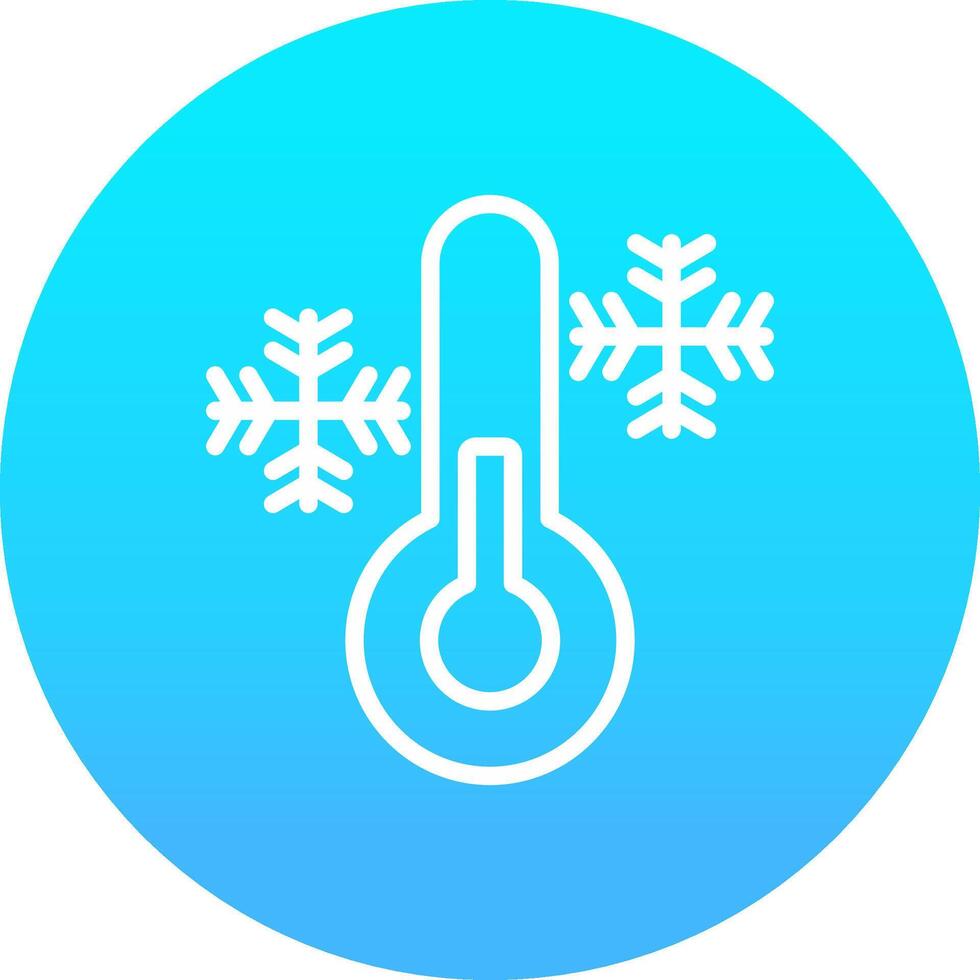 Temperature Creative Icon Design vector
