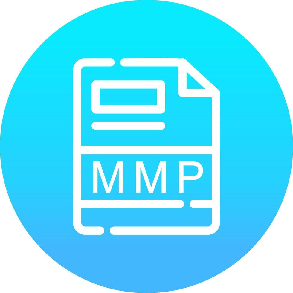 MMP Creative Icon Design vector