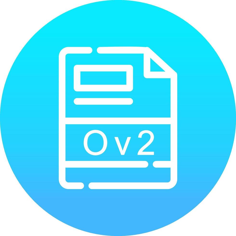 OV2 Creative Icon Design vector