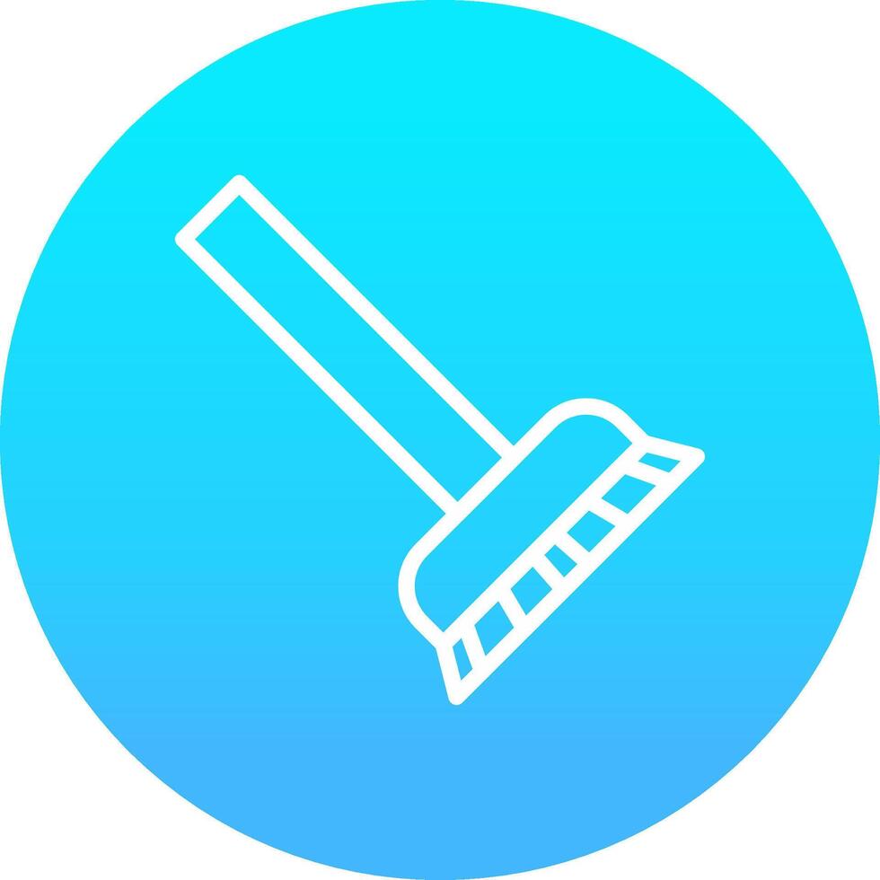 Broom Creative Icon Design vector