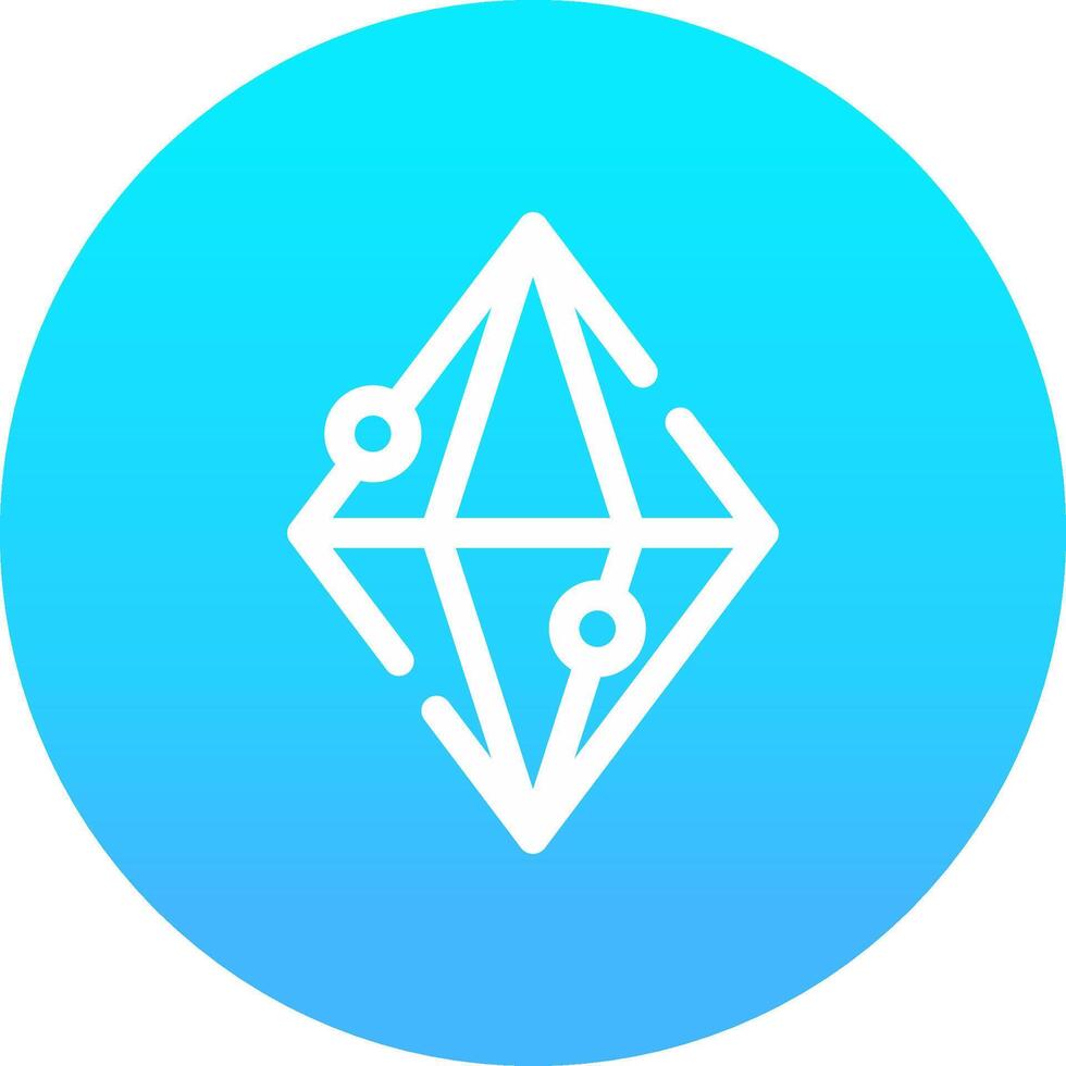 Gem Creative Icon Design vector