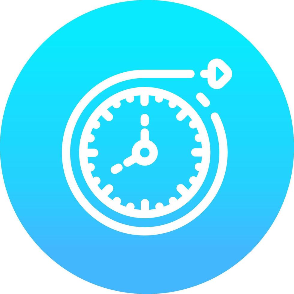 Time Forward Creative Icon Design vector