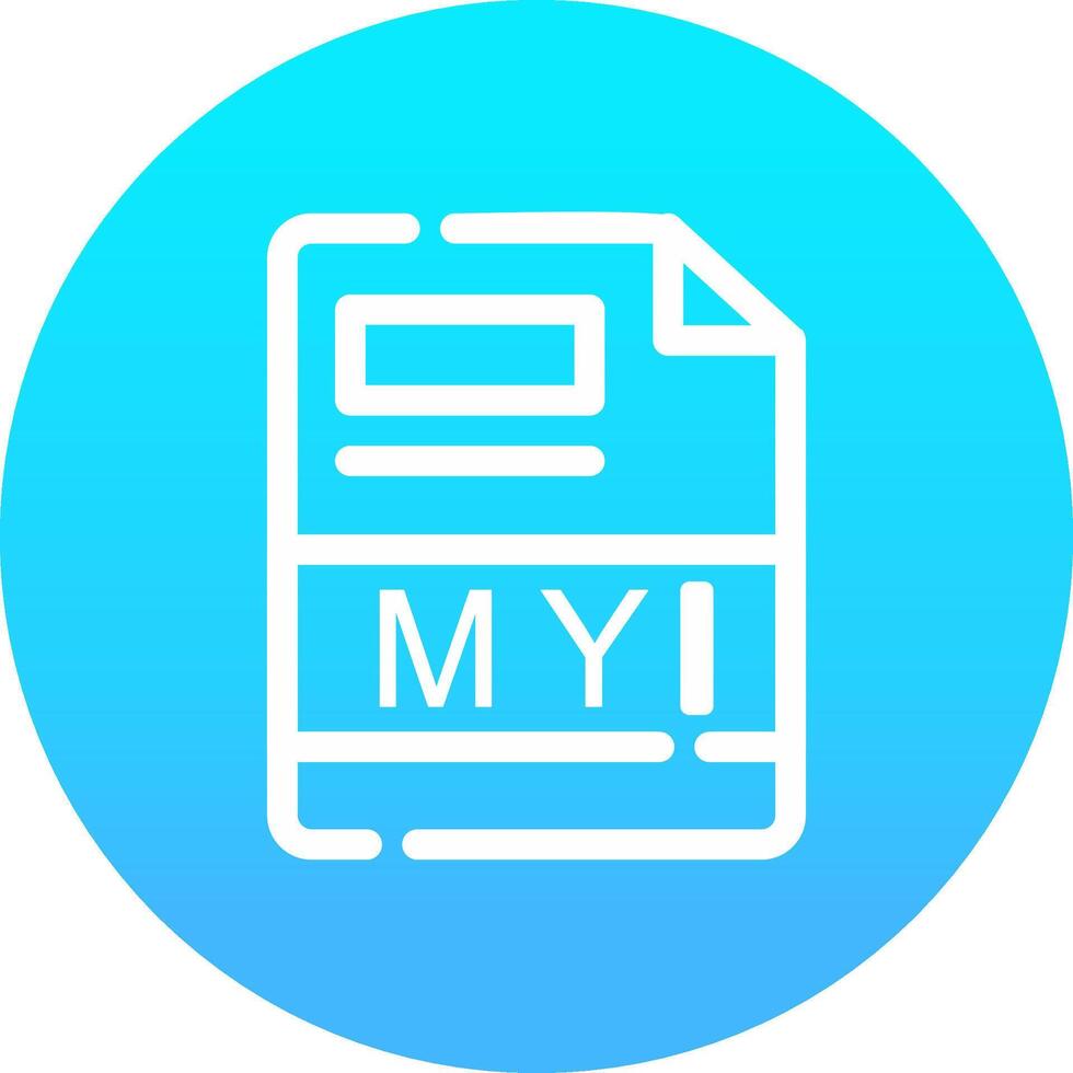 MYI Creative Icon Design vector