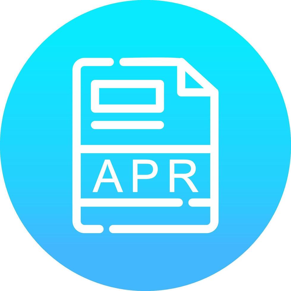 APR Creative Icon Design vector