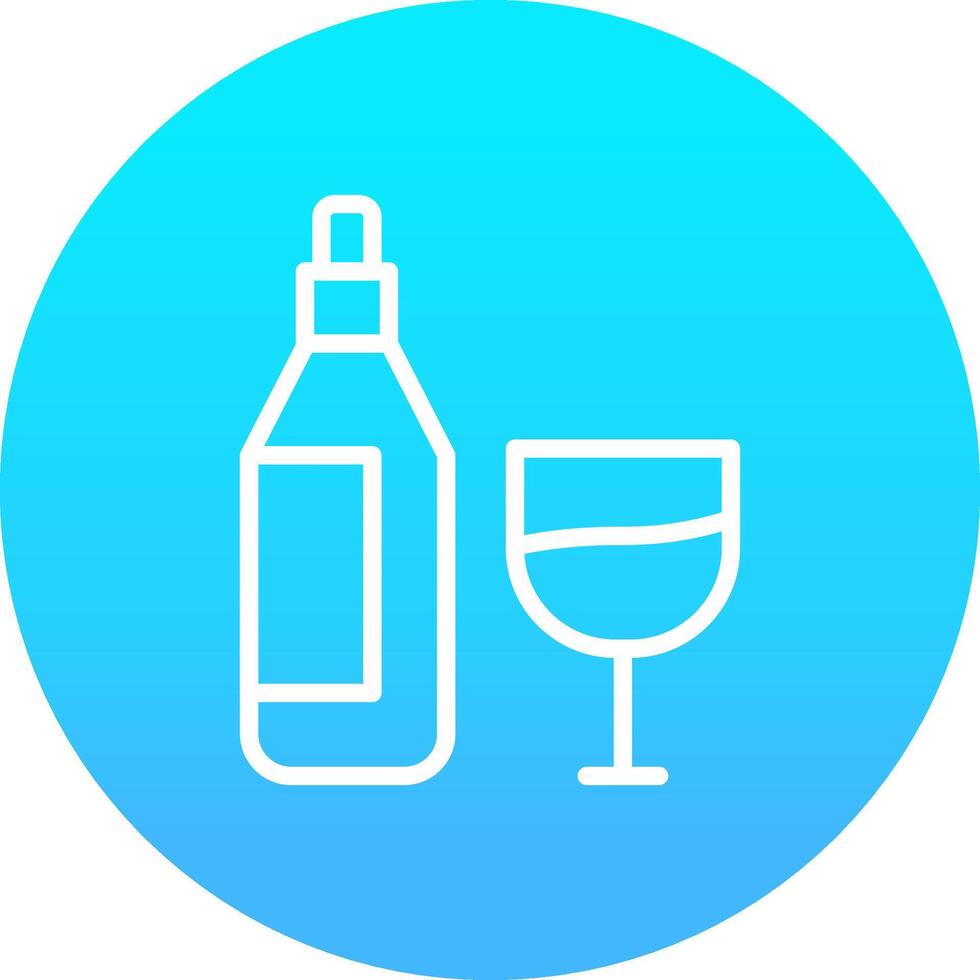 diseño de icono creativo de vino vector