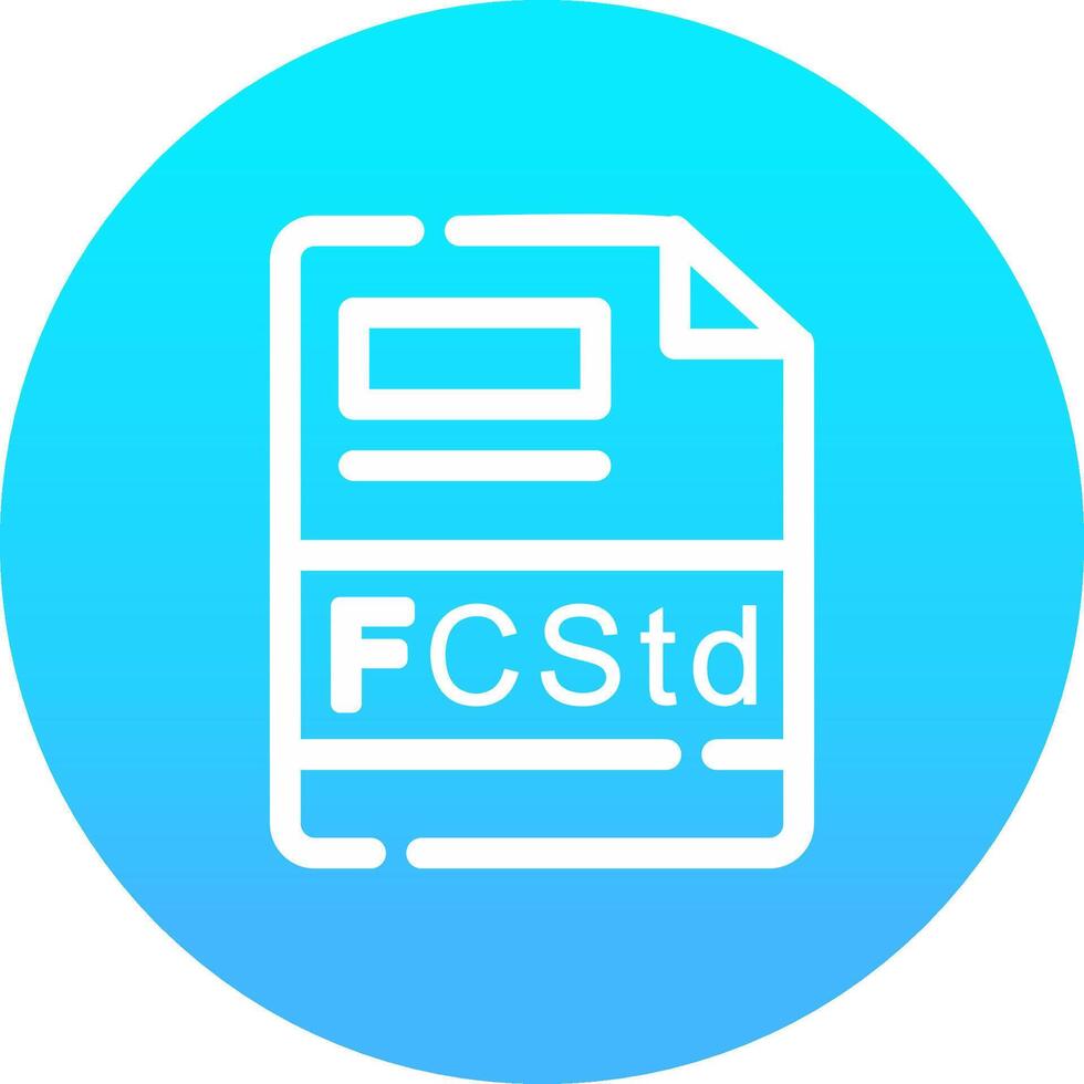 FCStd Creative Icon Design vector