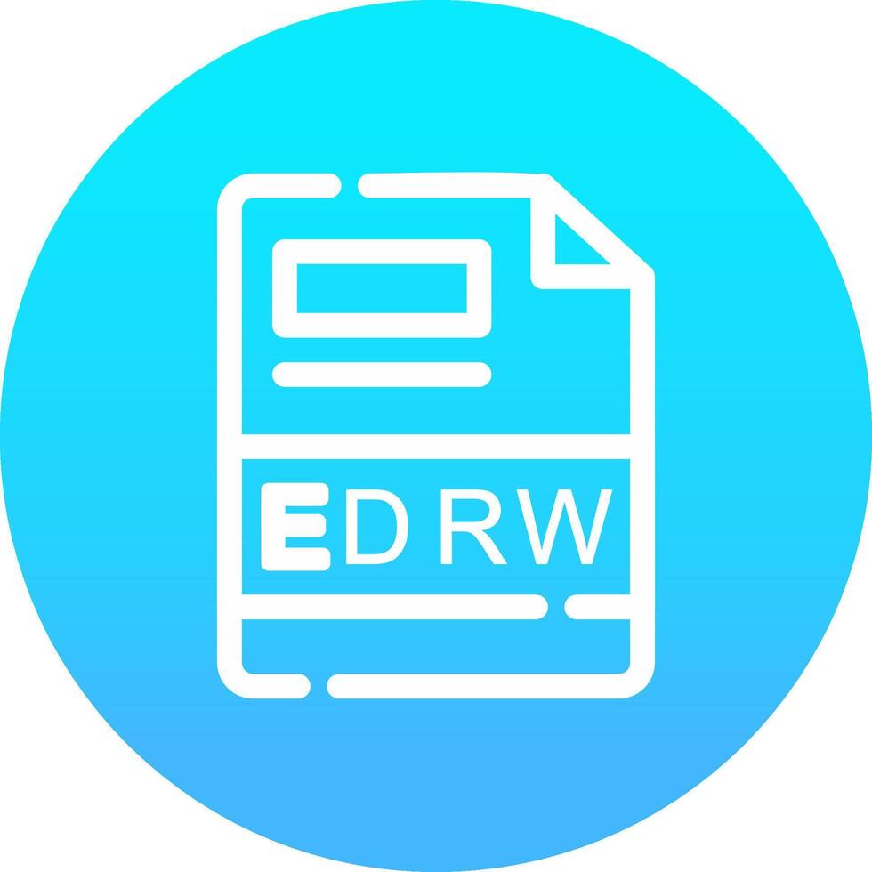 EDRW Creative Icon Design vector