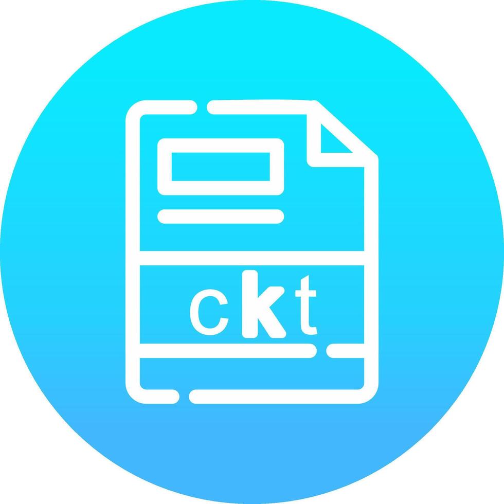 ckt Creative Icon Design vector