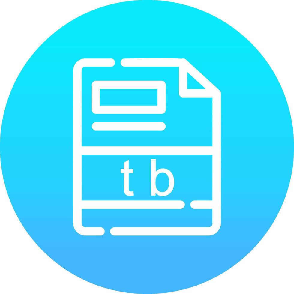 tb Creative Icon Design vector