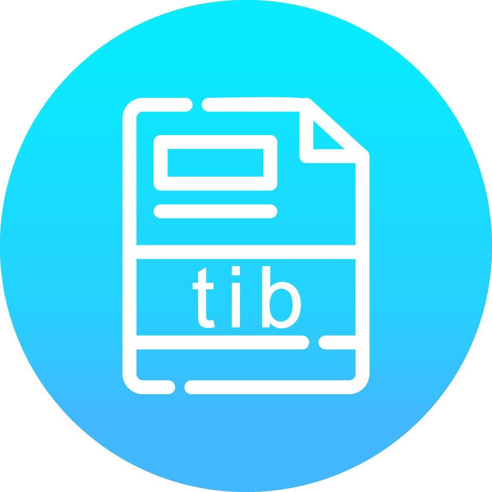 tib Creative Icon Design vector