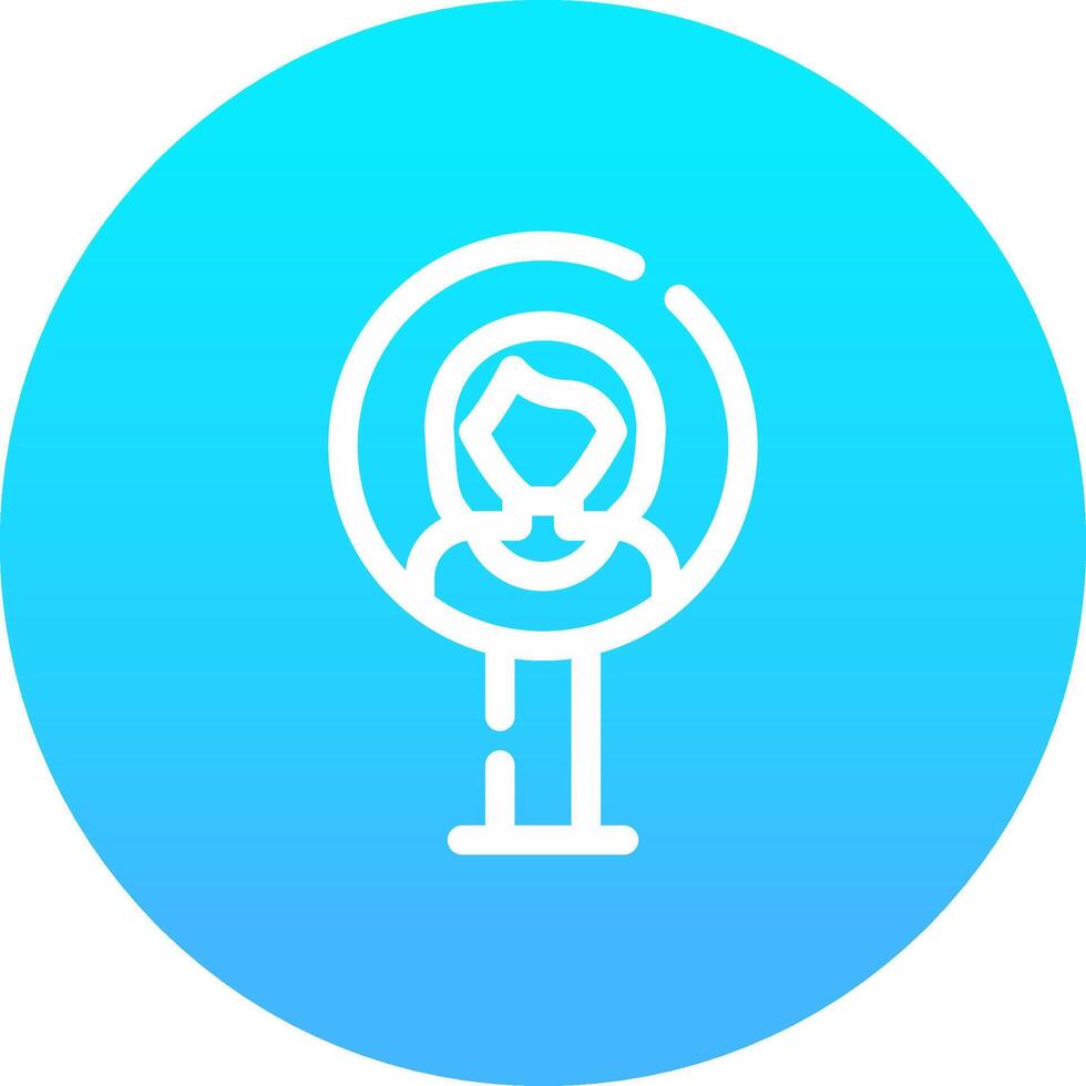 User Placeholder Creative Icon Design vector