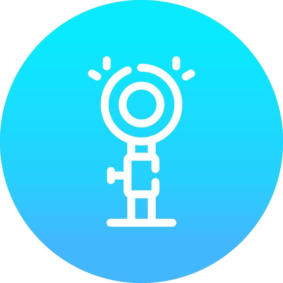 Light Creative Icon Design vector