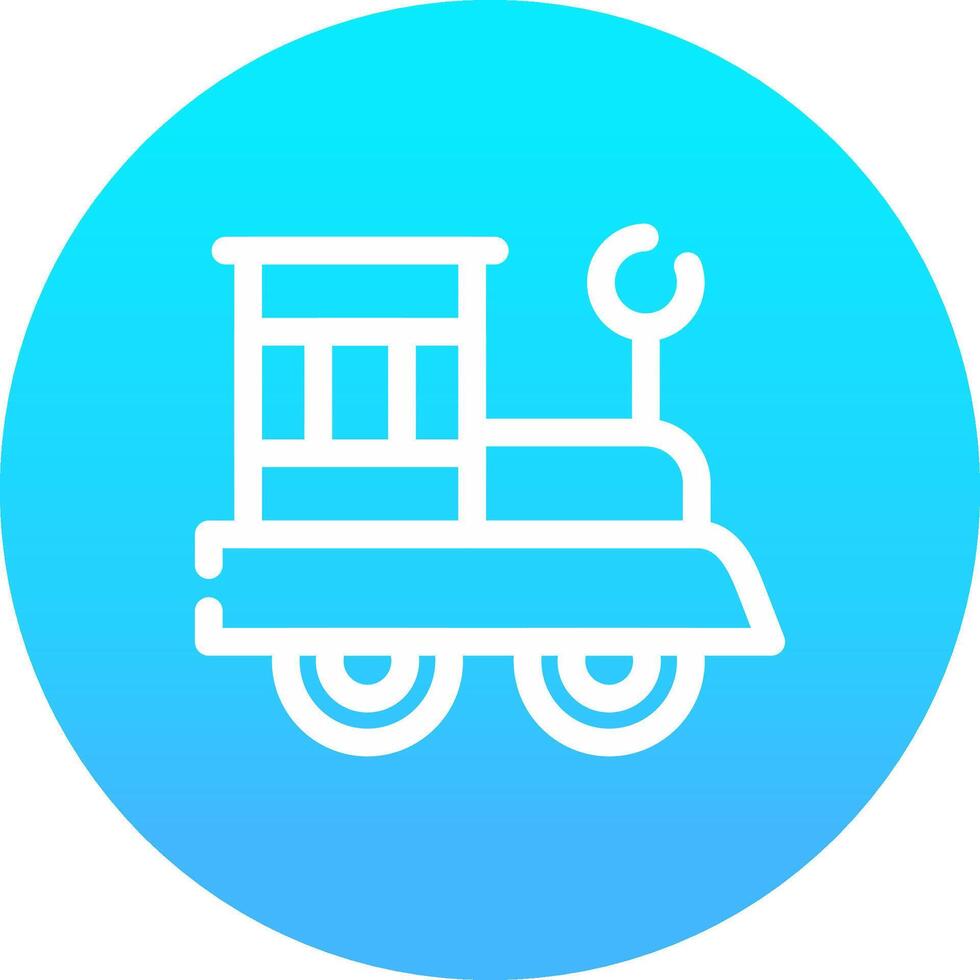 Train Creative Icon Design vector