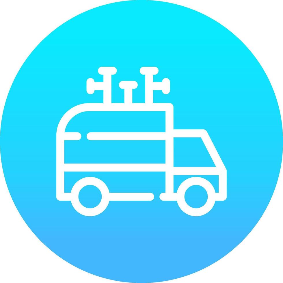 Delivery Truck Creative Icon Design vector