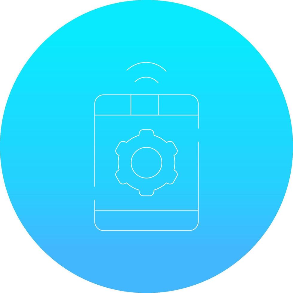 Smart Setting Creative Icon Design vector