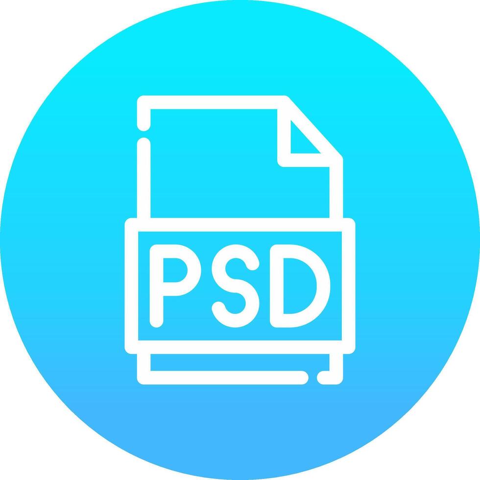 diseño de icono creativo de archivo psd vector