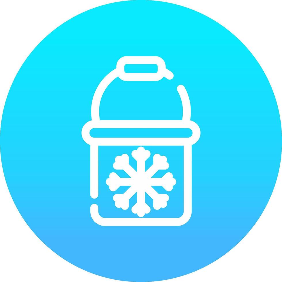 Frozen Bait Creative Icon Design vector