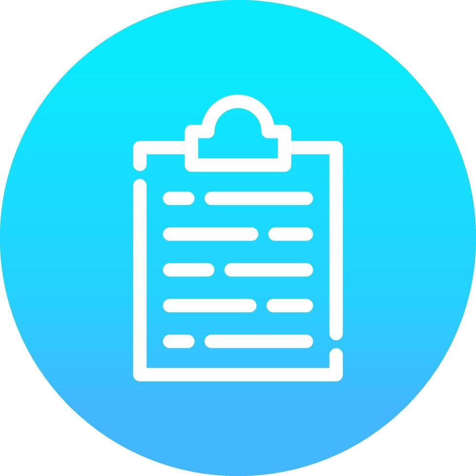 Clipboard Creative Icon Design vector