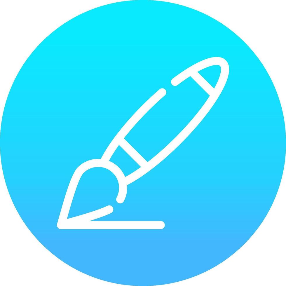 Paint Brush Creative Icon Design vector