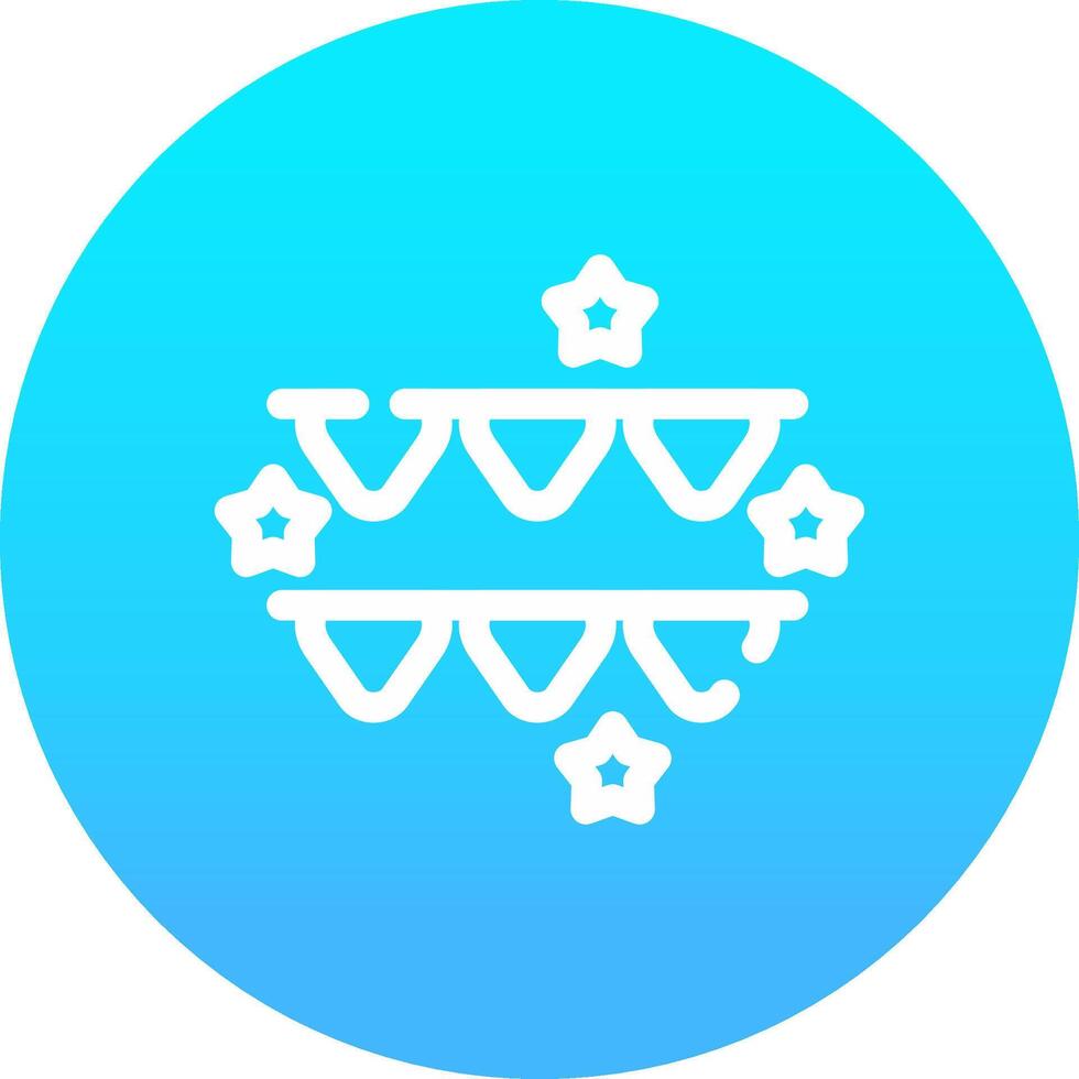 Line blue Gradient Circle Design vector