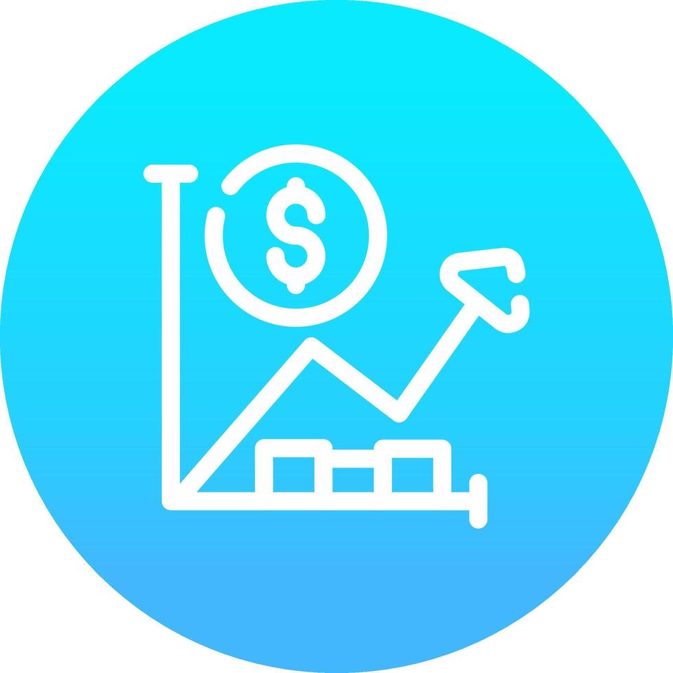 Income Settings Creative Icon Design vector