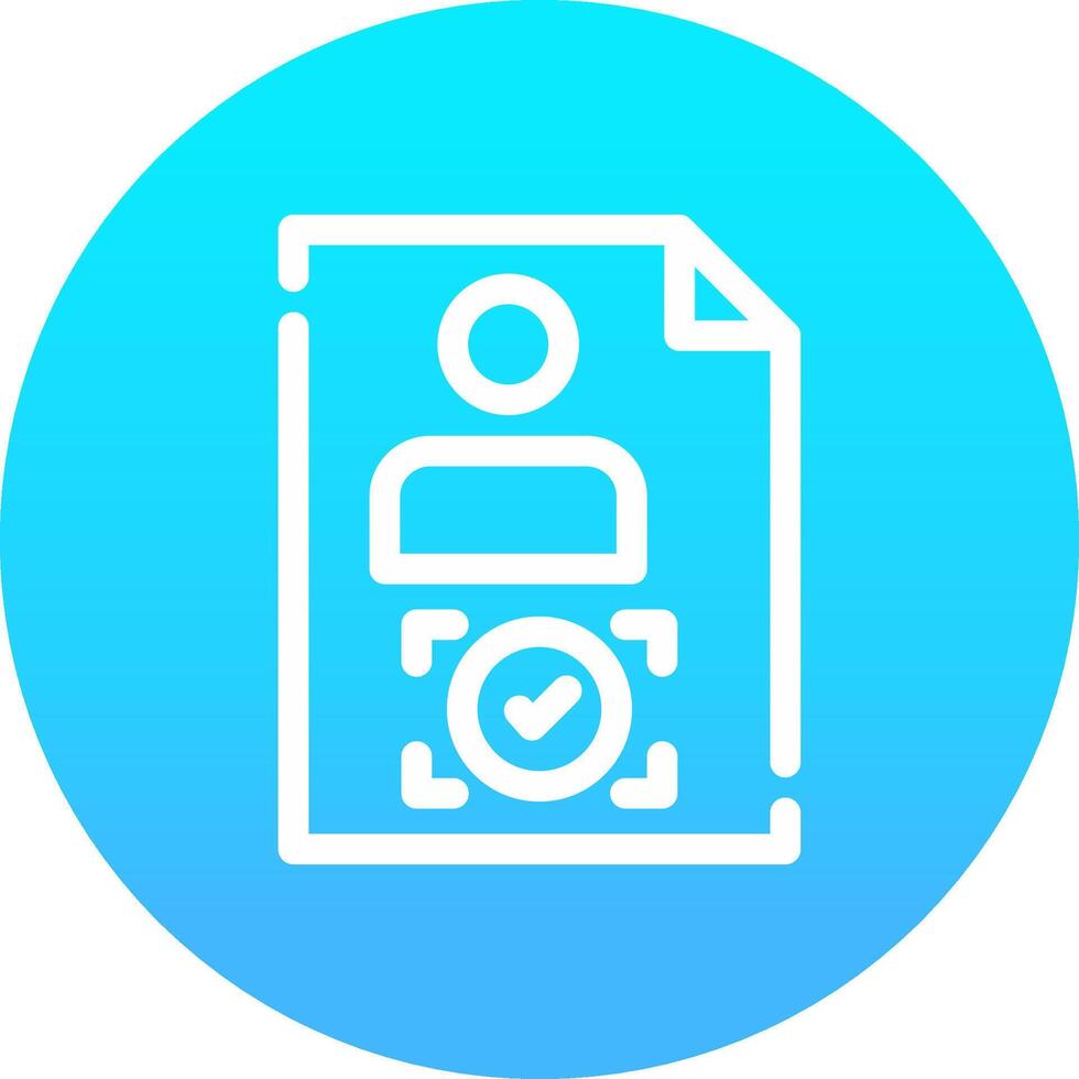 Approval Creative Icon Design vector