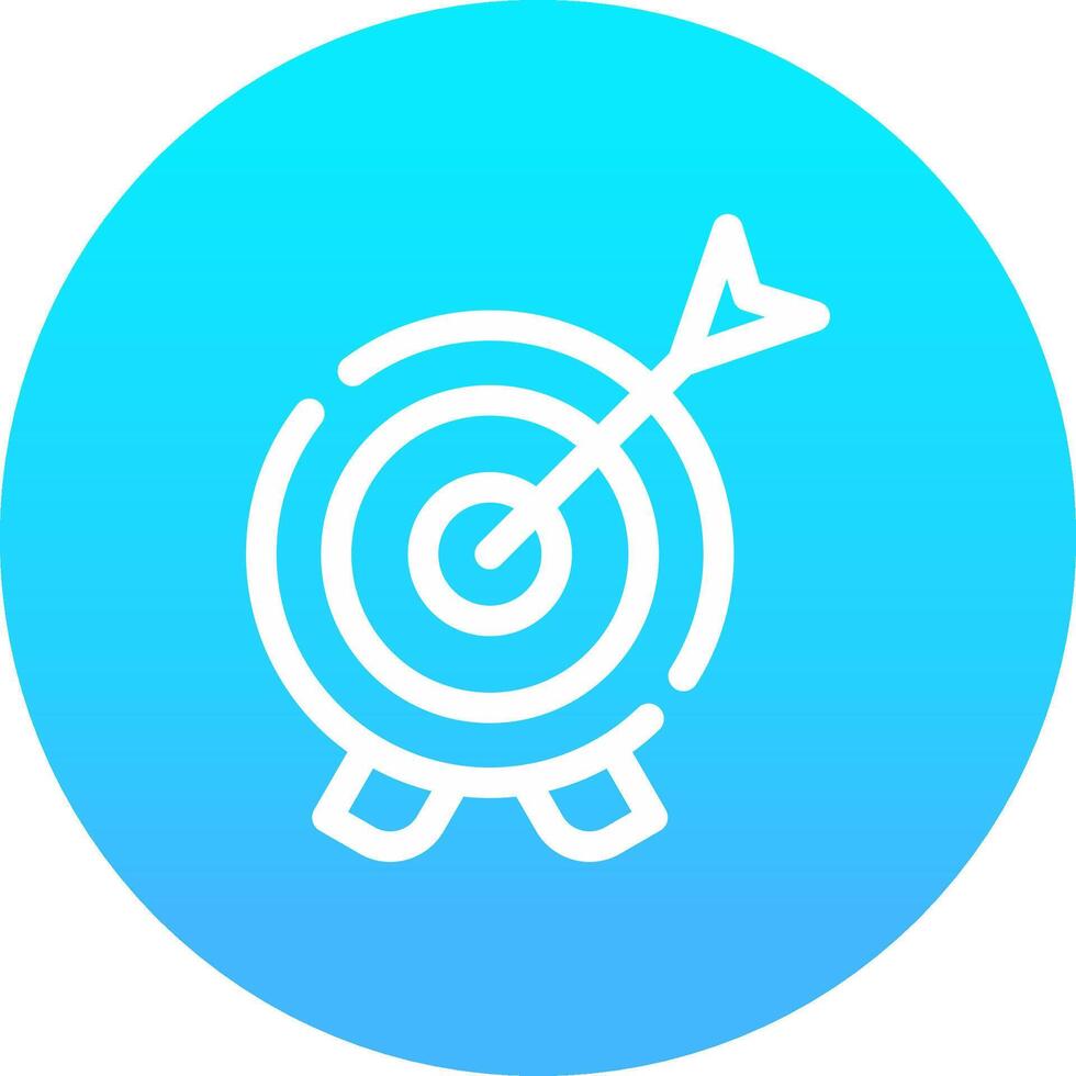 Target Creative Icon Design vector