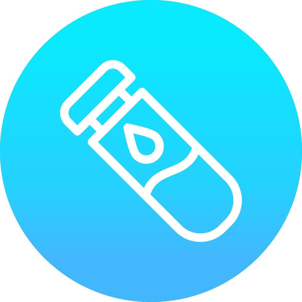 Test Tube Creative Icon Design vector