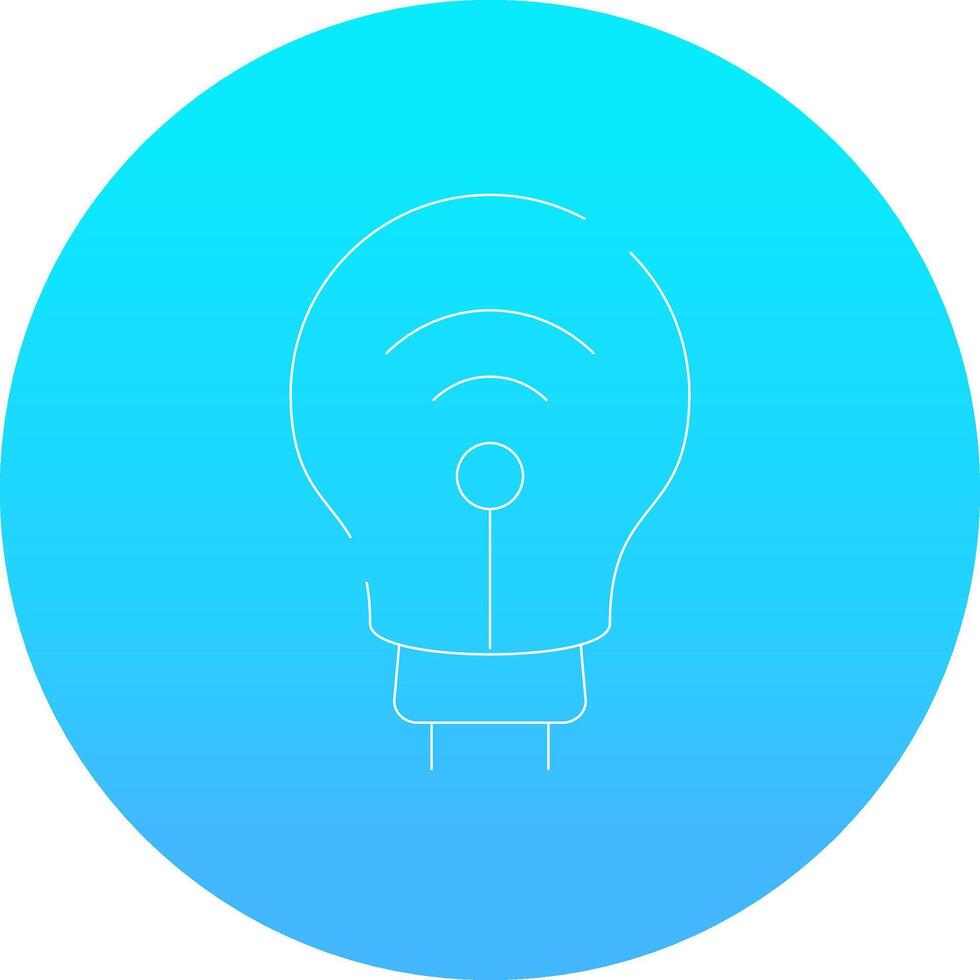 Smart Light Creative Icon Design vector