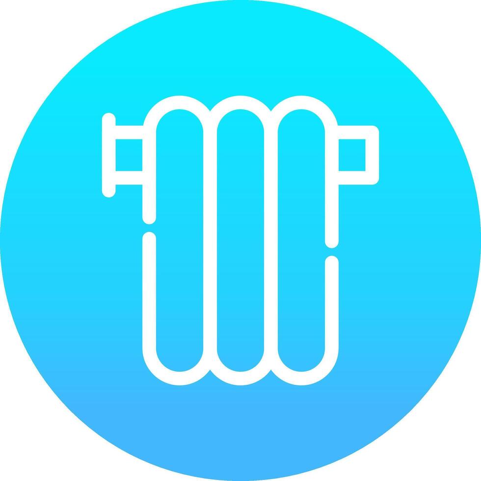 Radiator Creative Icon Design vector