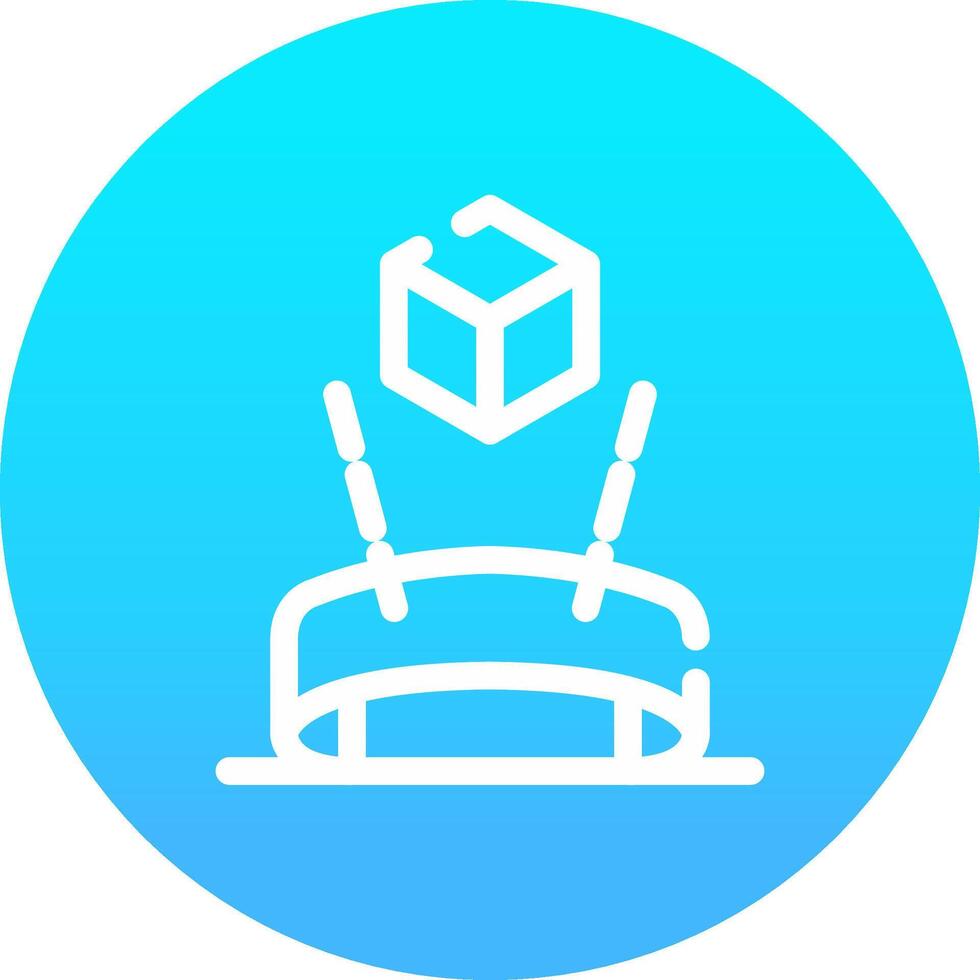 Head Up Display Creative Icon Design vector