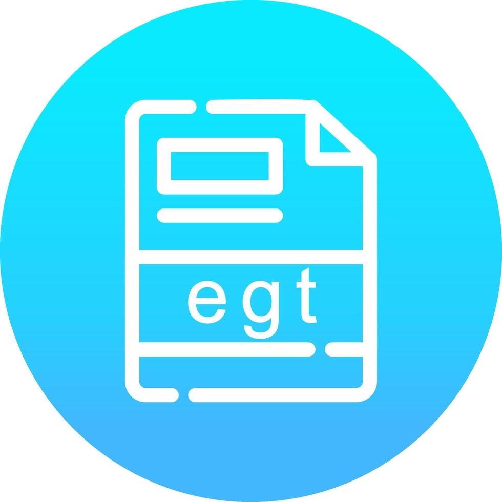 egt Creative Icon Design vector