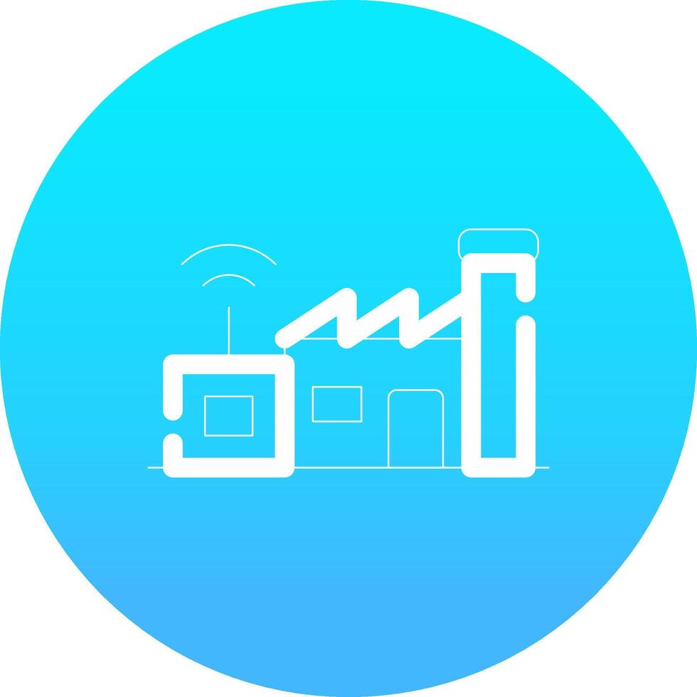 Smart Industry Creative Icon Design vector