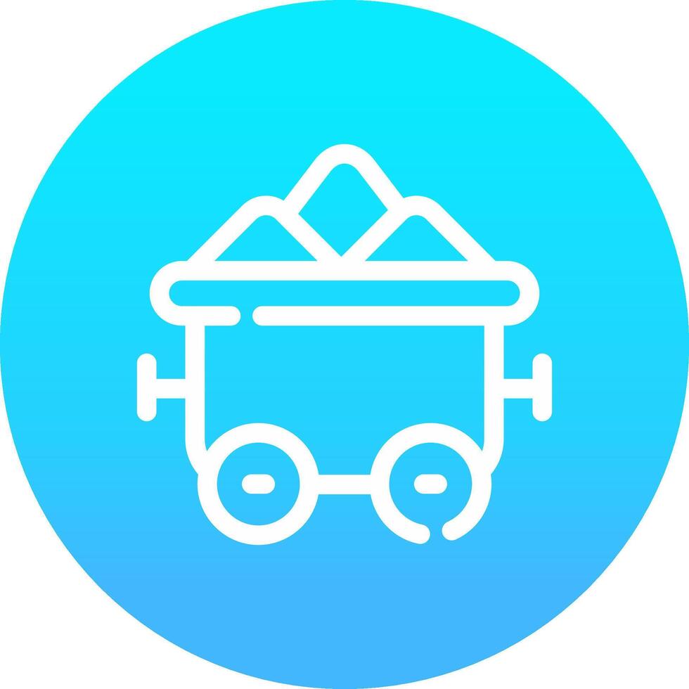 Mining Creative Icon Design vector