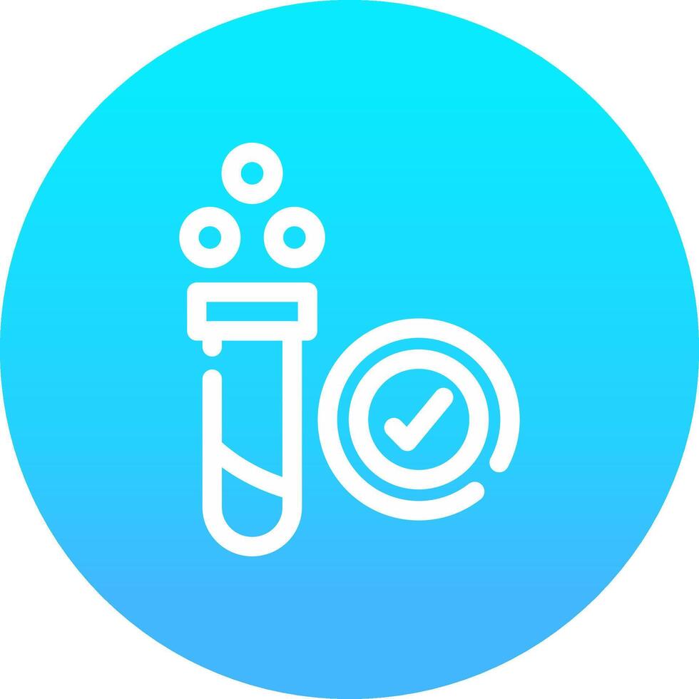 Blood Test Creative Icon Design vector