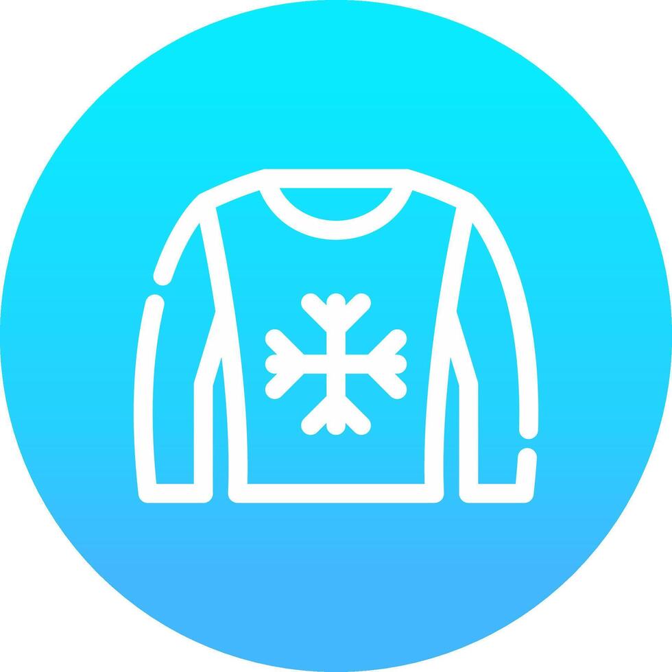 Jumper Creative Icon Design vector