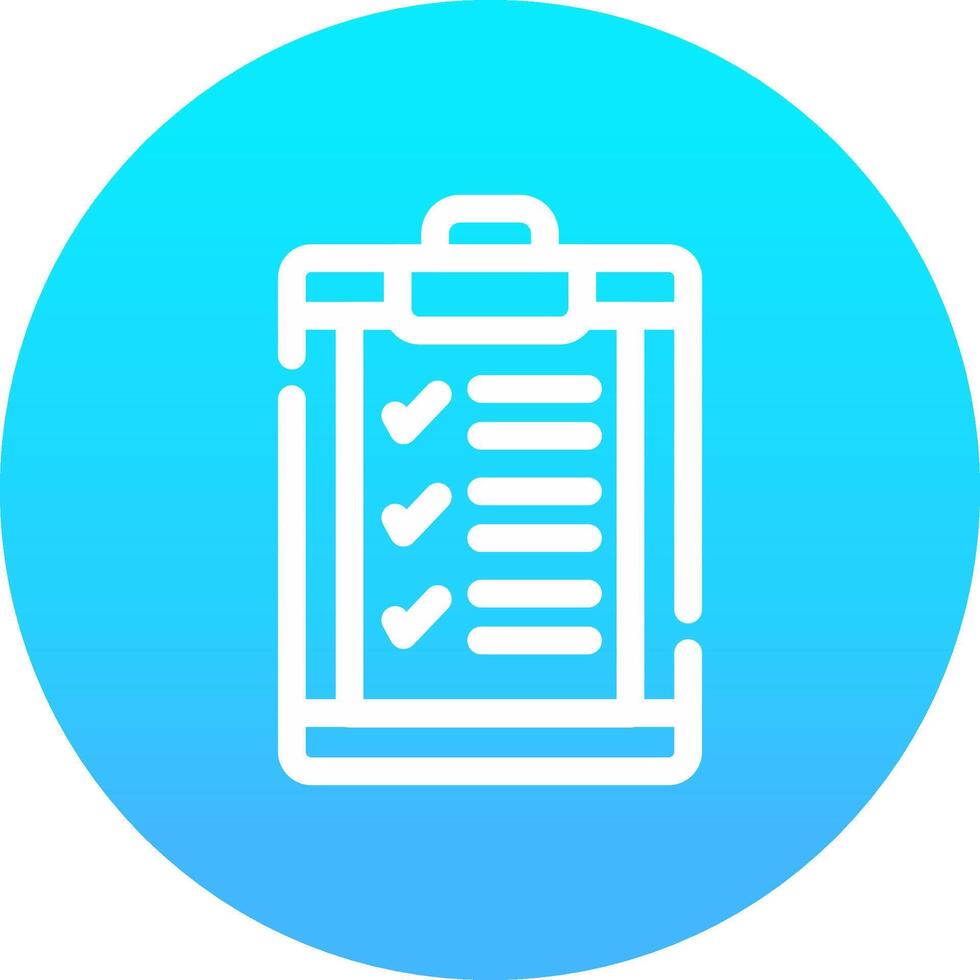 Clipboard Creative Icon Design vector