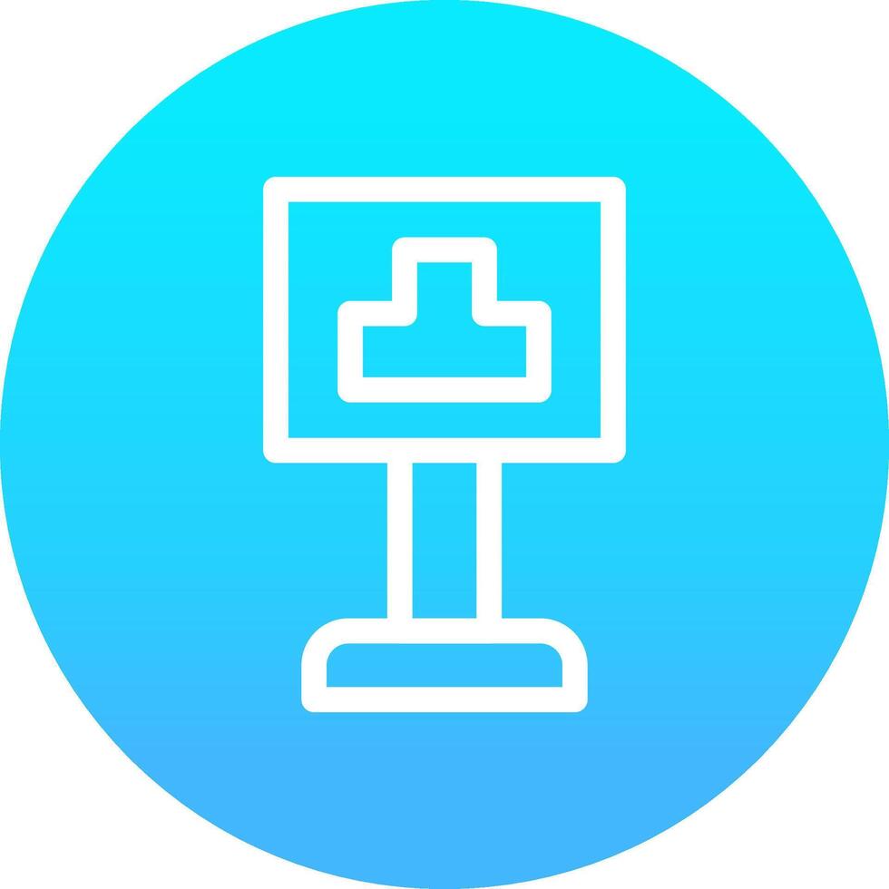 Intersection Creative Icon Design vector