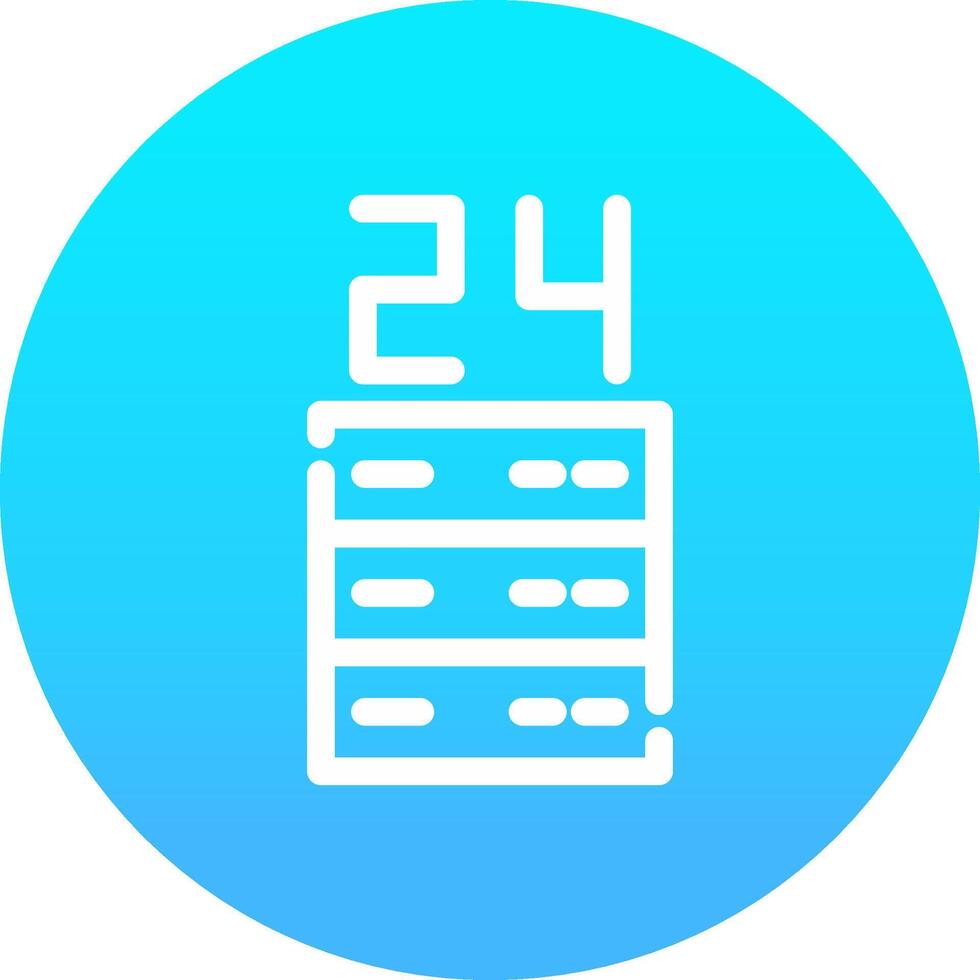 Data Center Creative Icon Design vector
