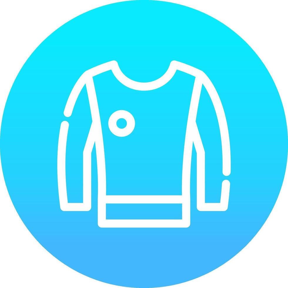 Jumper Creative Icon Design vector