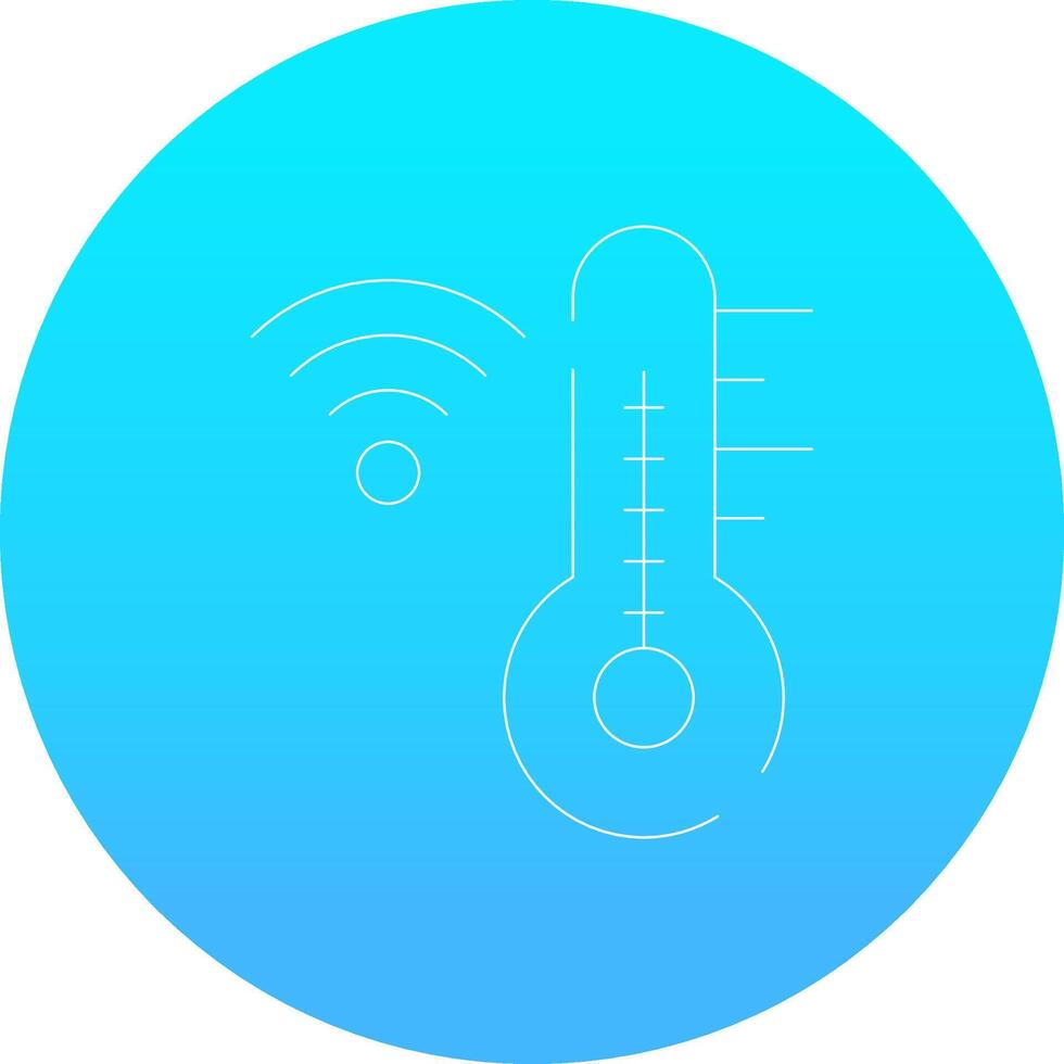 Thermostat Creative Icon Design vector