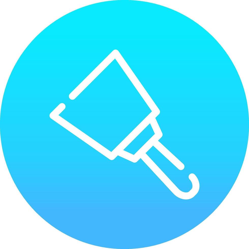 Paint Scraper Creative Icon Design vector