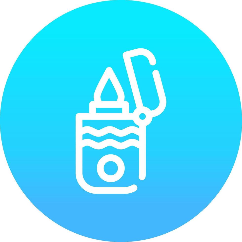 Lighter Creative Icon Design vector