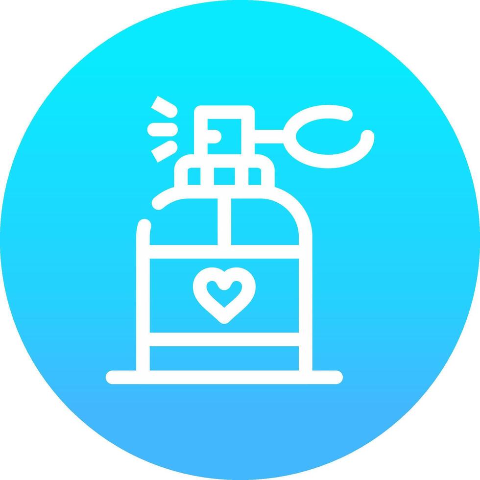 Perfume Creative Icon Design vector