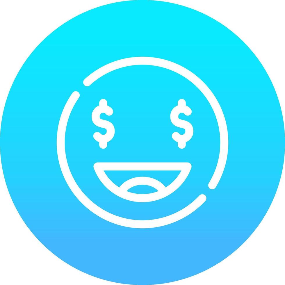 Greedy Creative Icon Design vector