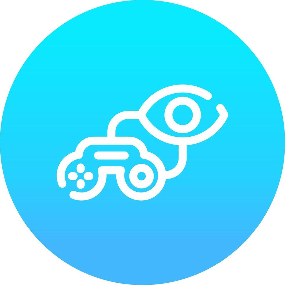 Game Viewers Creative Icon Design vector