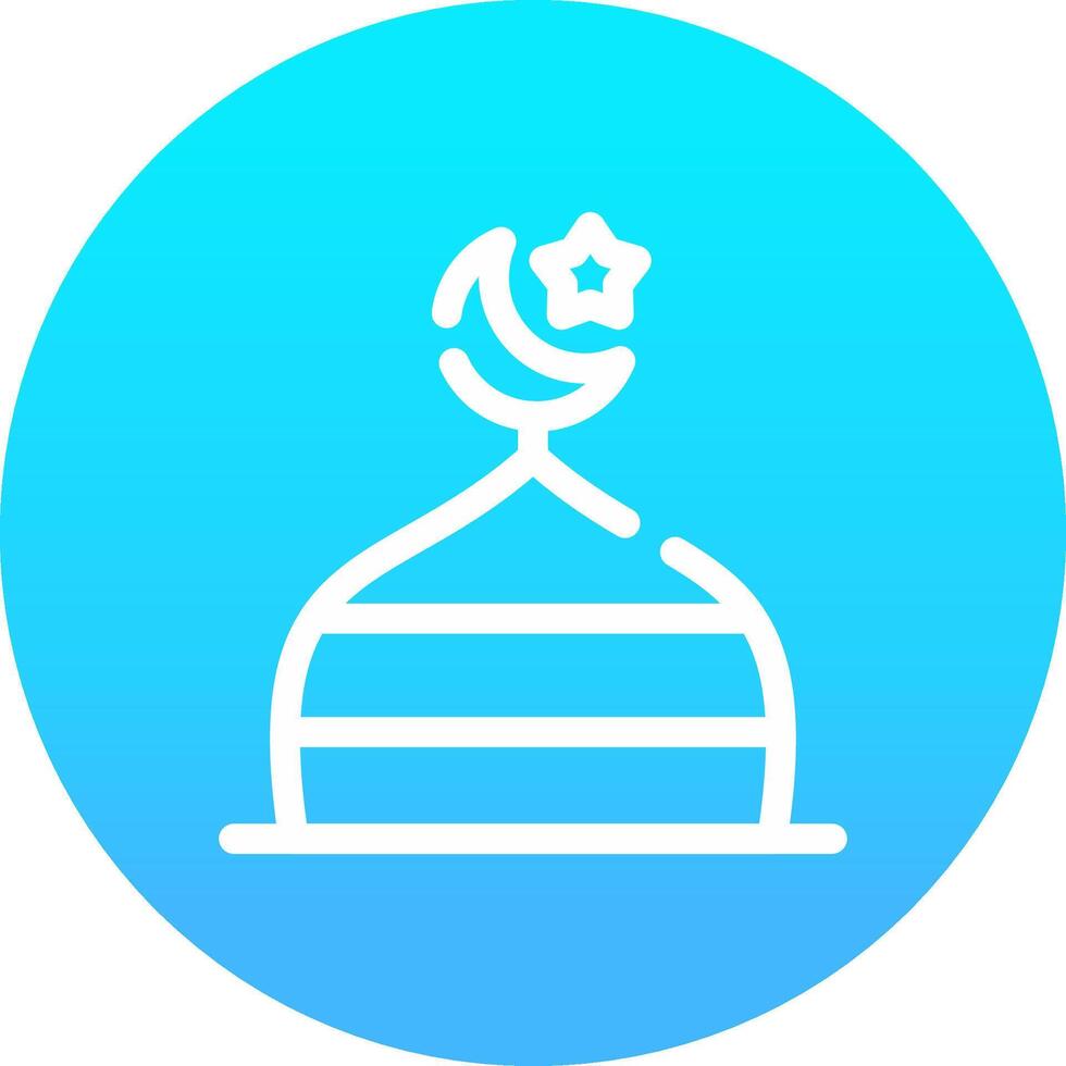 Dome Creative Icon Design vector