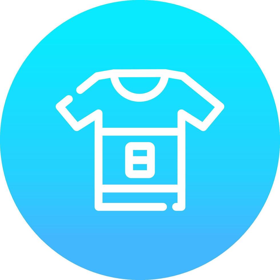 Shirt Creative Icon Design vector